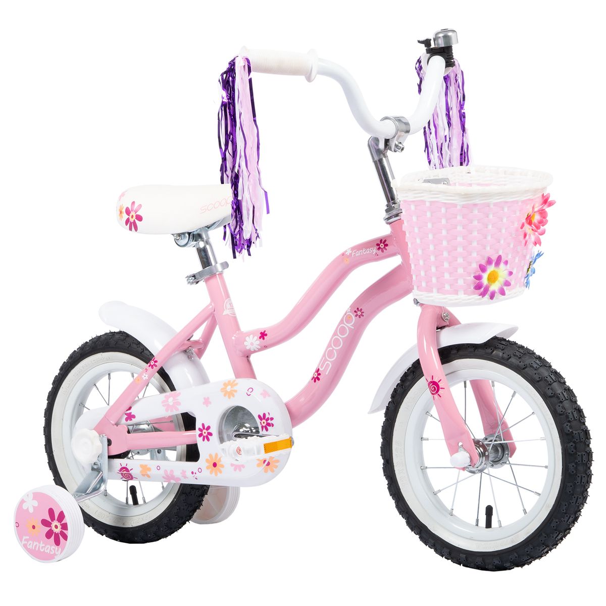 SCOOP - Bicicleta para niñas Scoop Fantasy Rin 12