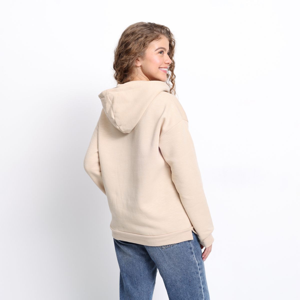 ELV - Saco Con capucha para Niña con Estampado ELV