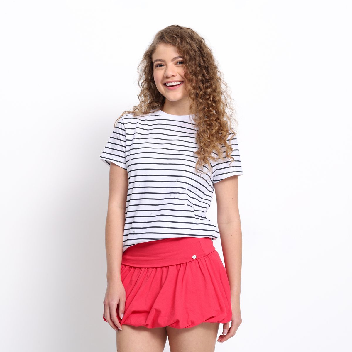 ELV - Falda para Niña de Algodón ELV