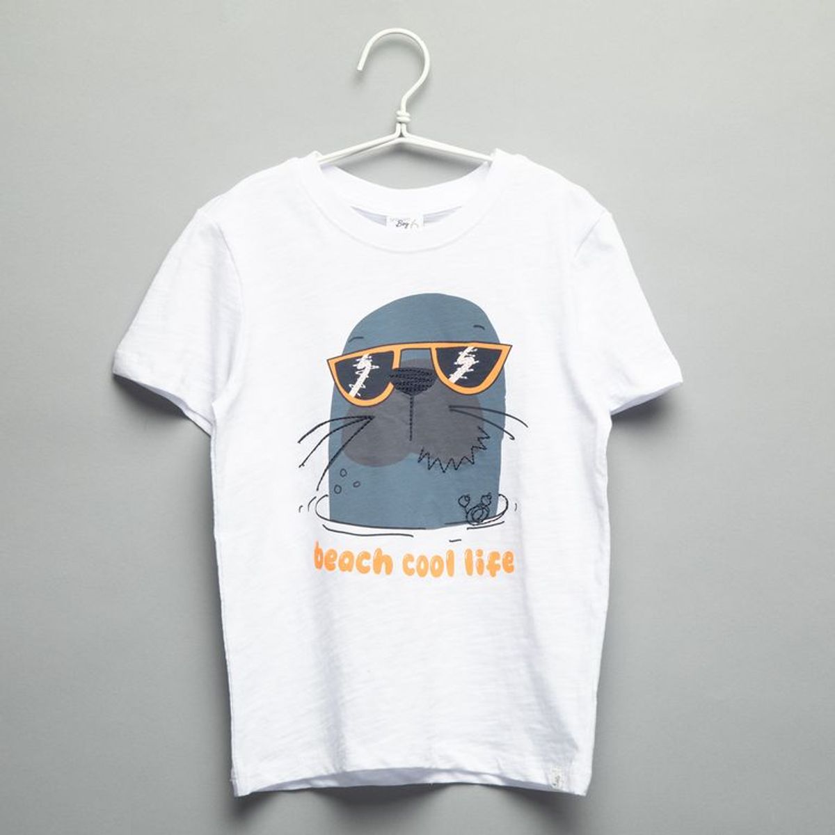 YAMP - Camiseta Para Niño con Estampado Manga corta de Algodón Yamp