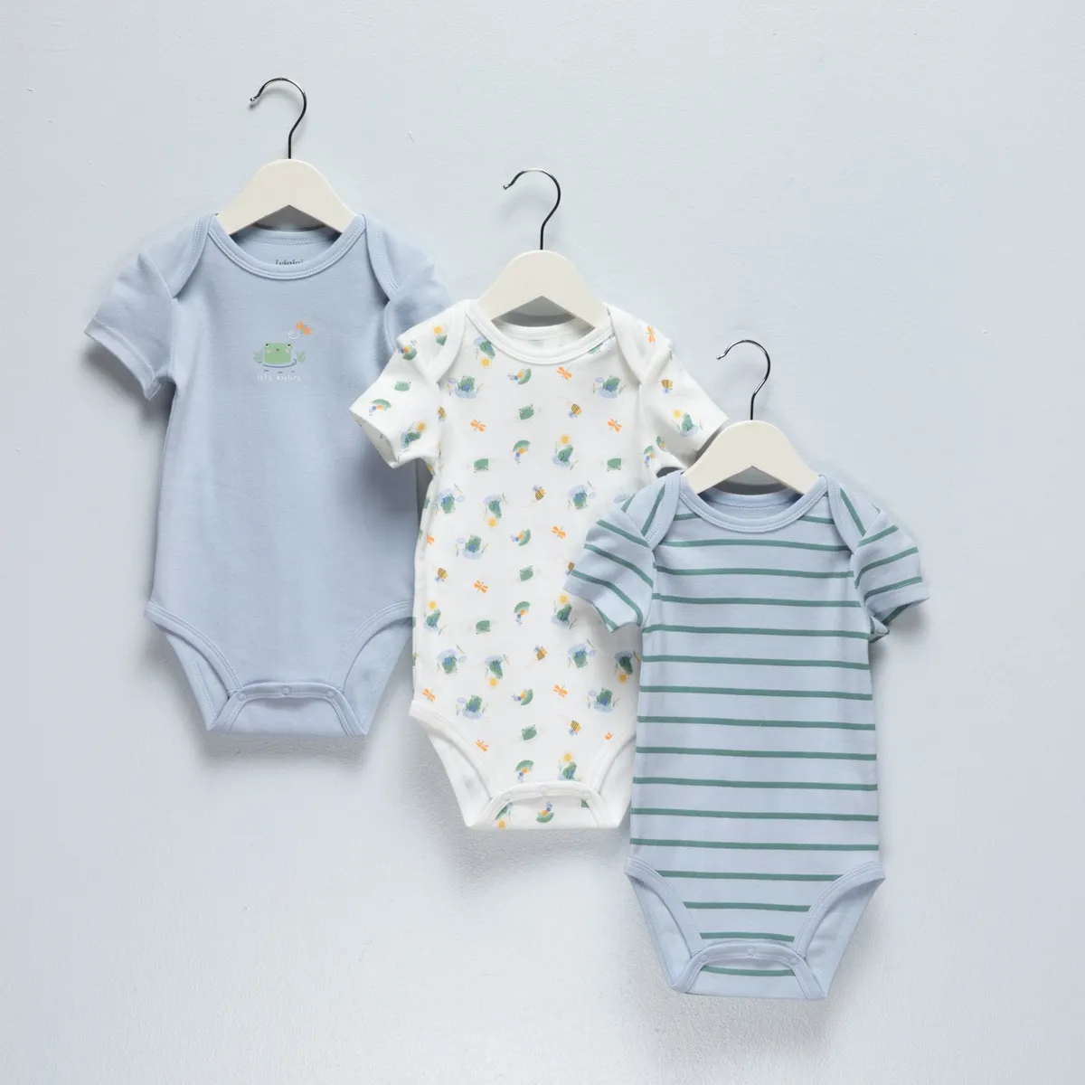 YAMP - Bodies para Bebé niño Pack de 3 unidades de Algodón Yamp