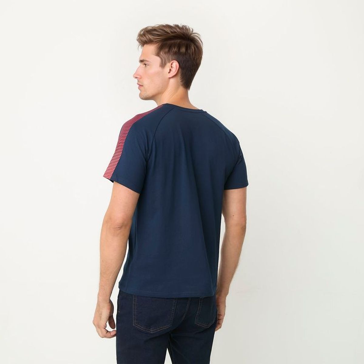 REDBULL - Camiseta Manga Corta de Algodón Oracle Red Bull Racing