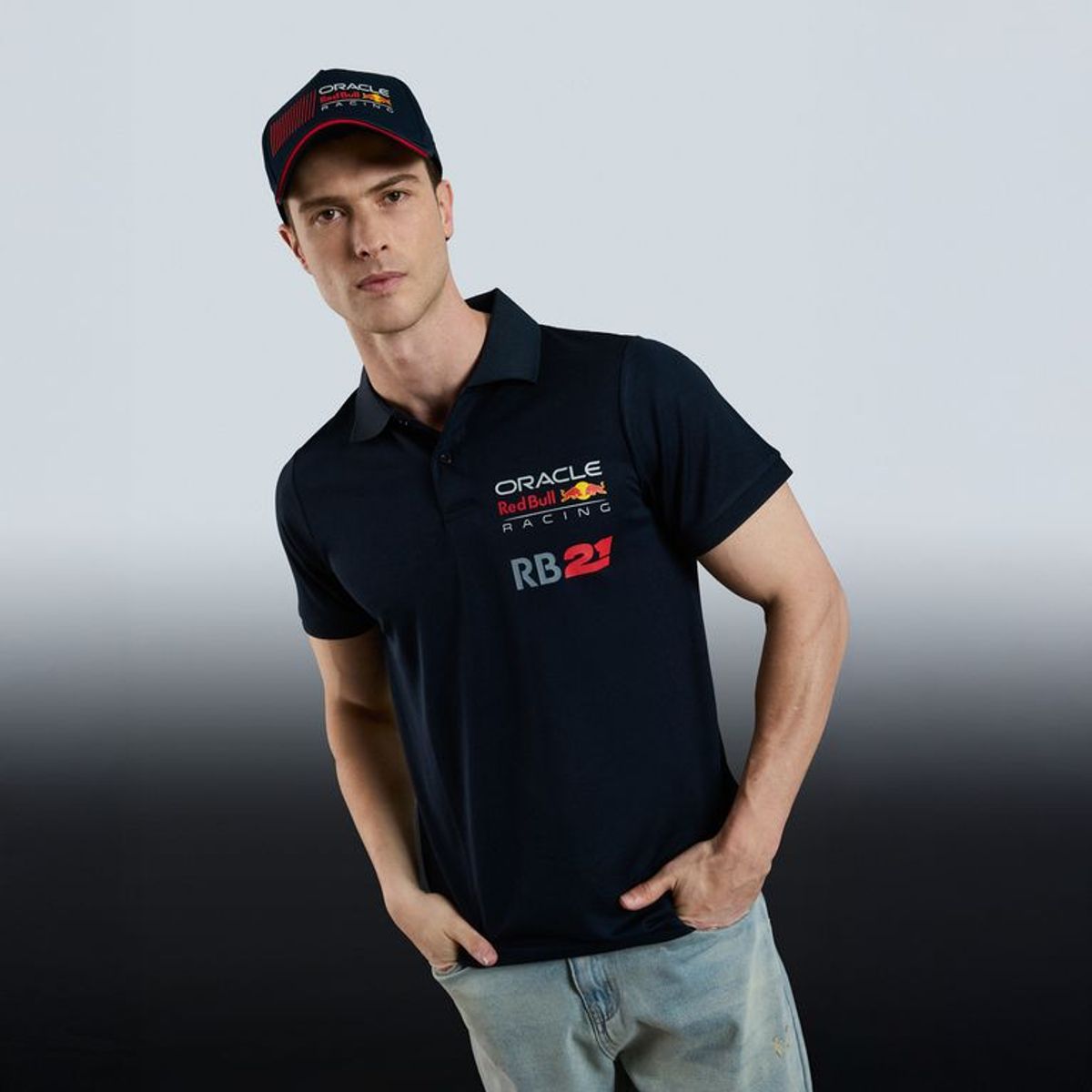 REDBULL - Camiseta polo Oracle Red Bull Racing