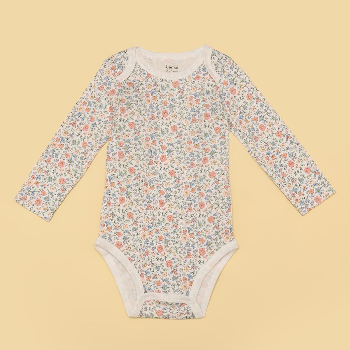 YAMP - Bodies para Bebé niña Pack de 3 unidades de Algodón Yamp