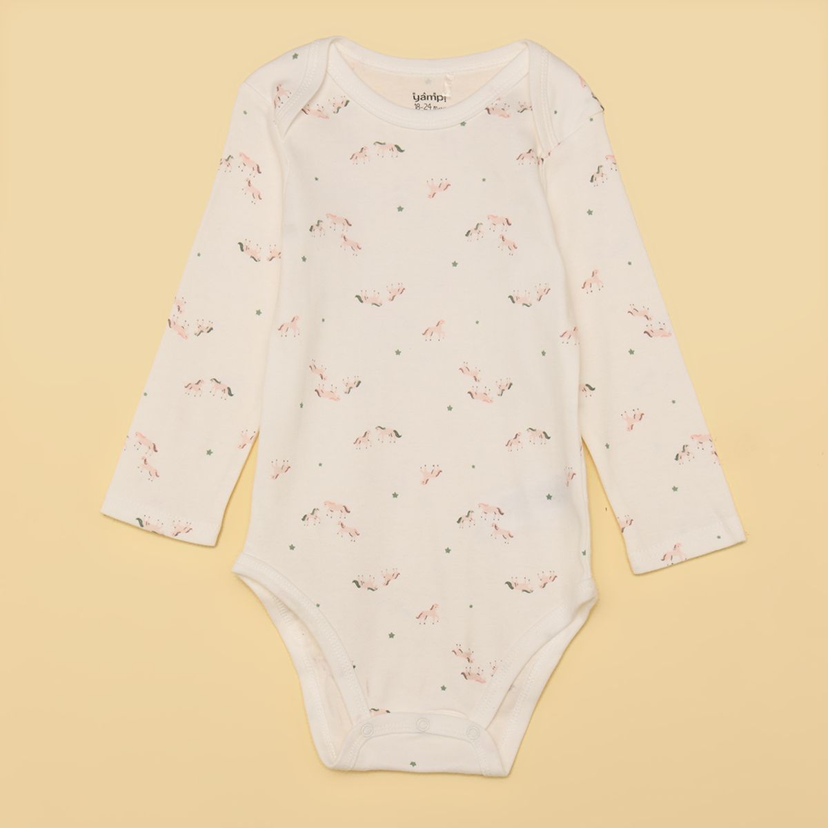 YAMP - Bodies para Bebé niña Pack de 3 unidades de Algodón Yamp