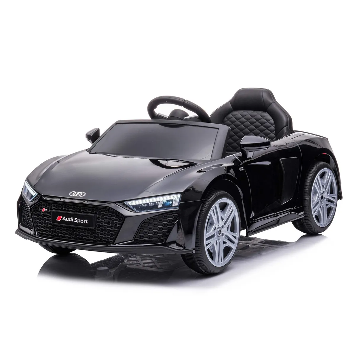 AUDI - Carro montable eléctrico niño  Audi R8 Spider 6V Negro 