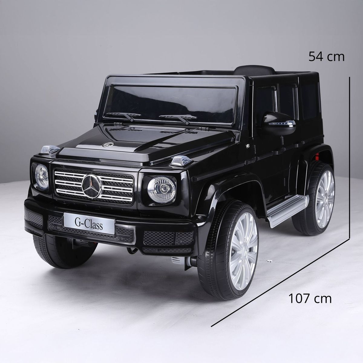 MERCEDES BENZ - Carro montable eléctrico niño Mercedes Benz AMG 12V Negro 