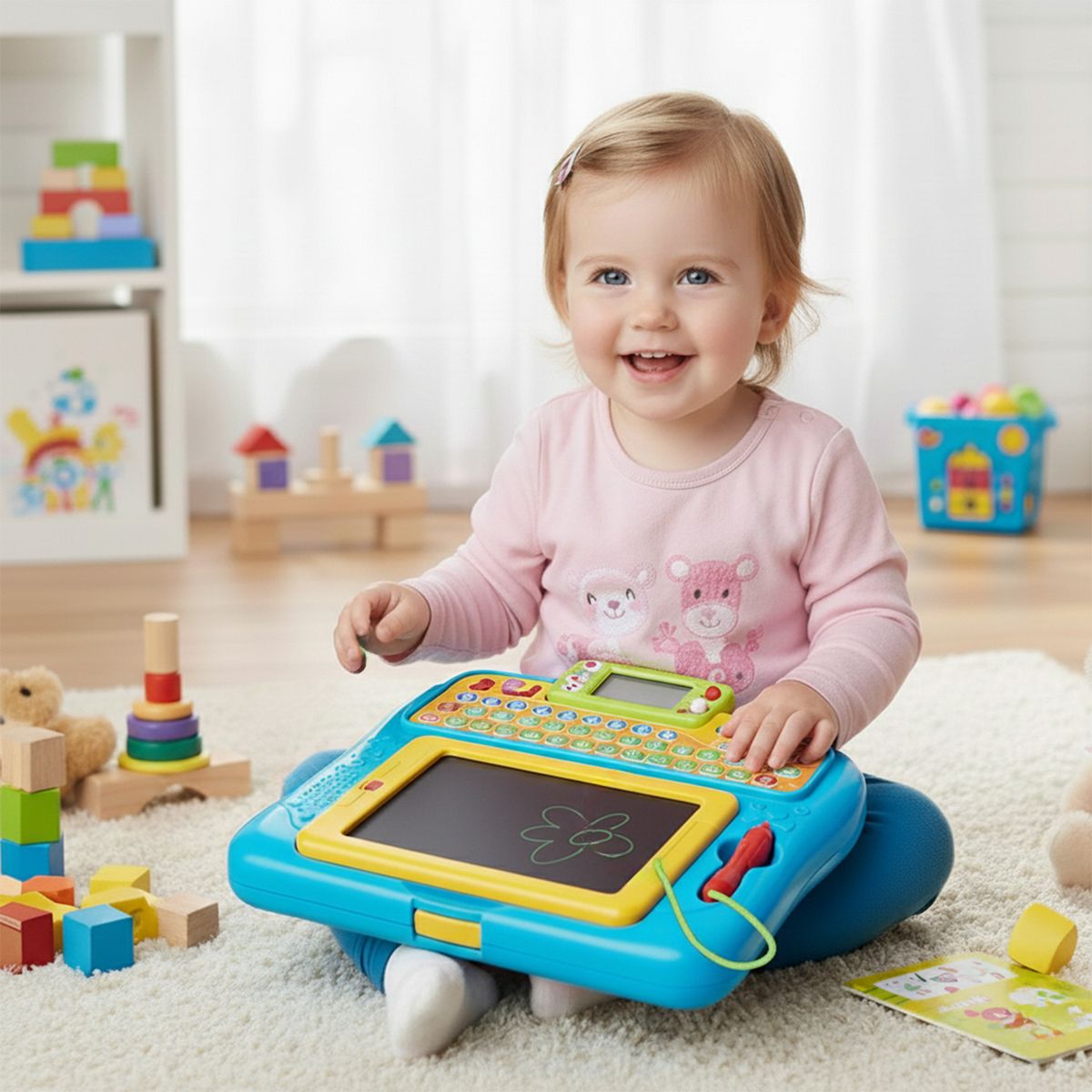 WINFUN - Juguete para bebé didáctico Winfun: Tablero de aprendizaje de colores