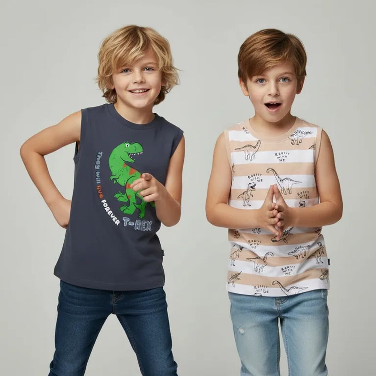 YAMP - Esqueleto para Niño Pack de 2 unidades con Estampado de Algodón Yamp