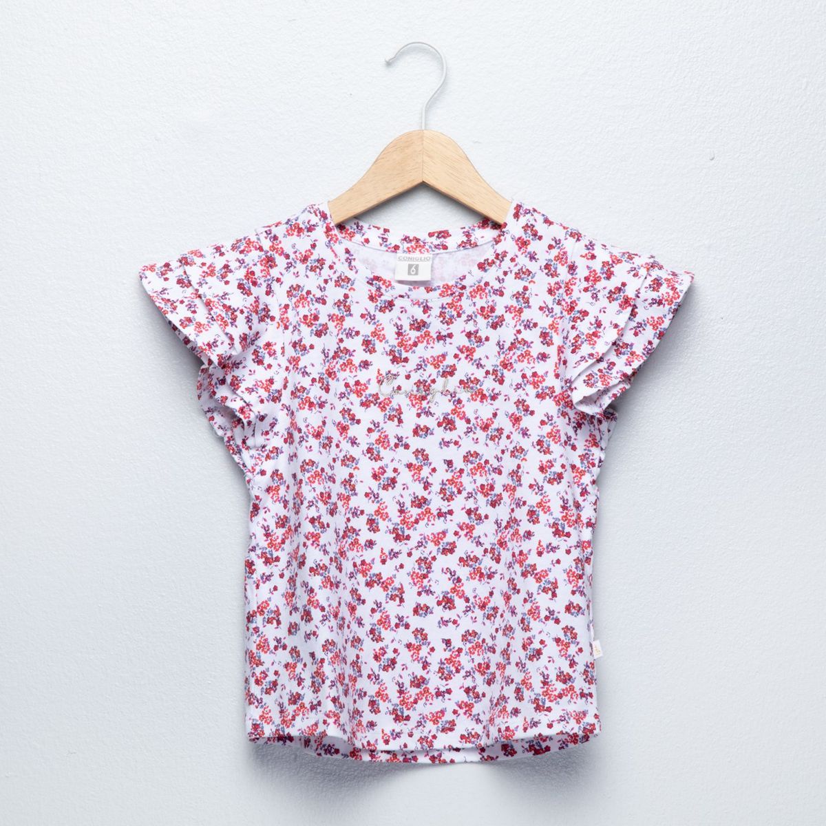 CONIGLIO - Camiseta para Niña con Boleros Coniglio