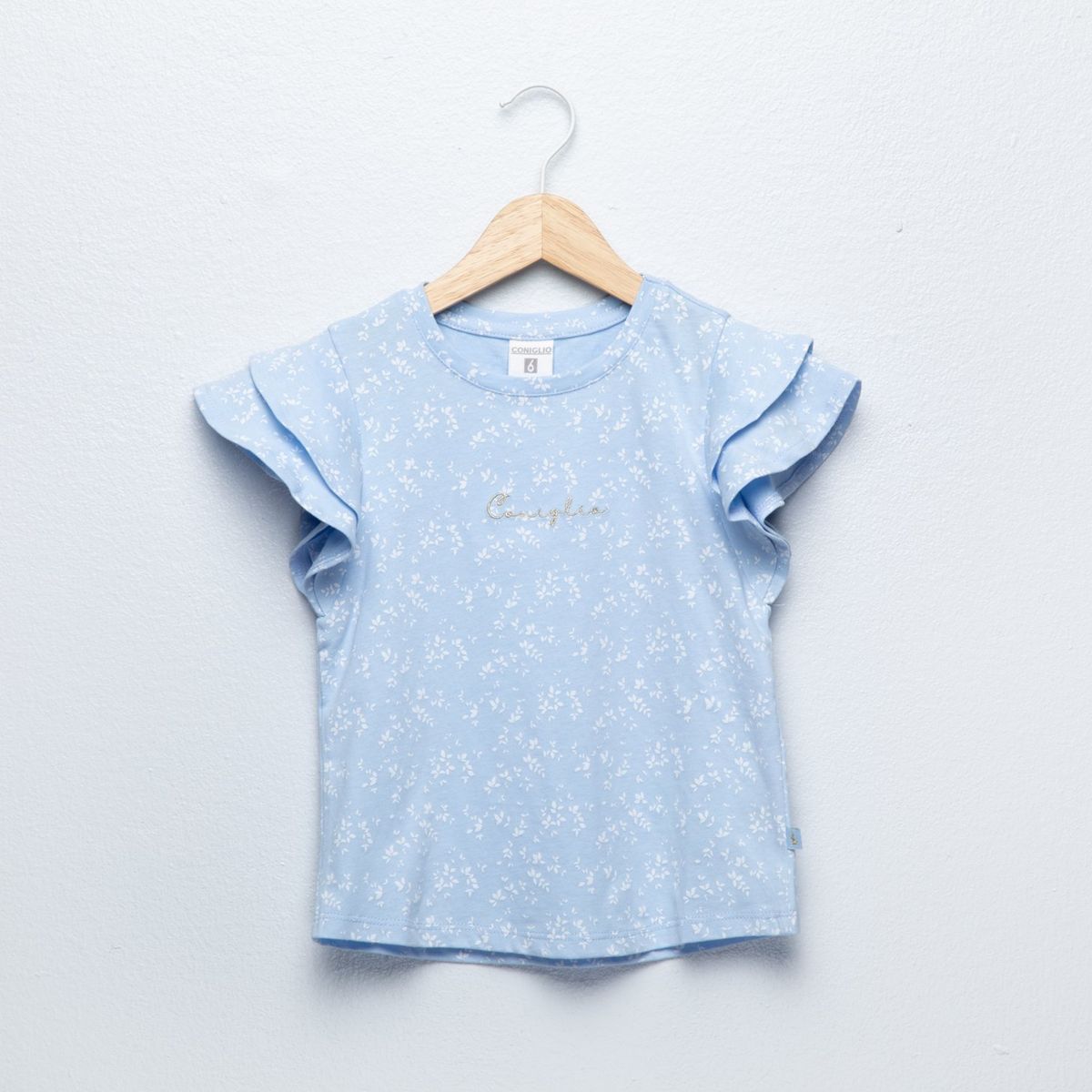 CONIGLIO - Camiseta para Niña con Boleros Coniglio
