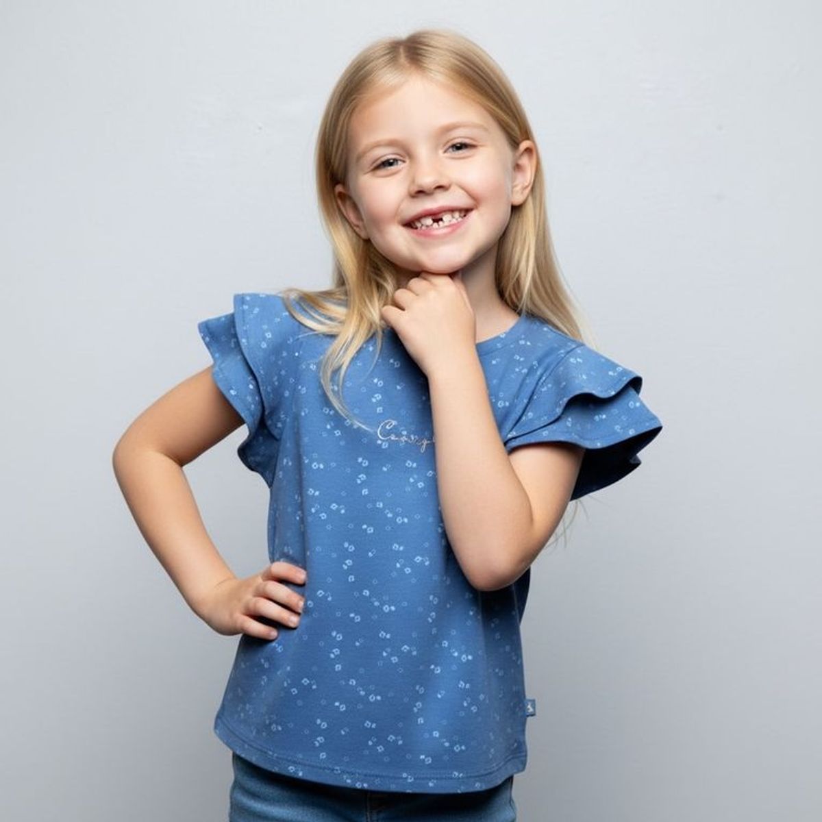 CONIGLIO - Camiseta para Niña con Boleros Coniglio