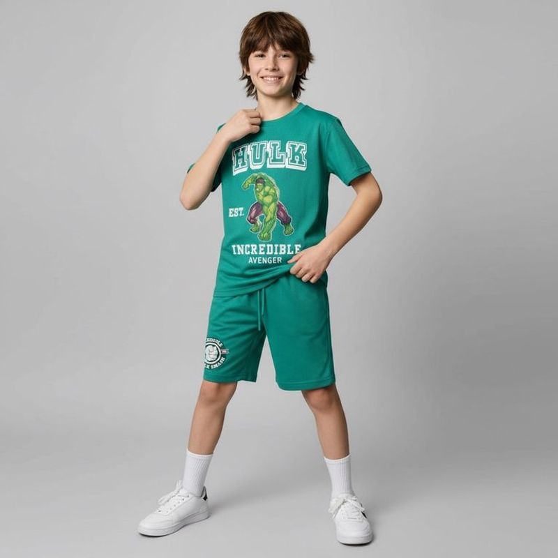 AVENGERS - Sets Camiseta manga corta + Short para Niño en Poliéster Avengers