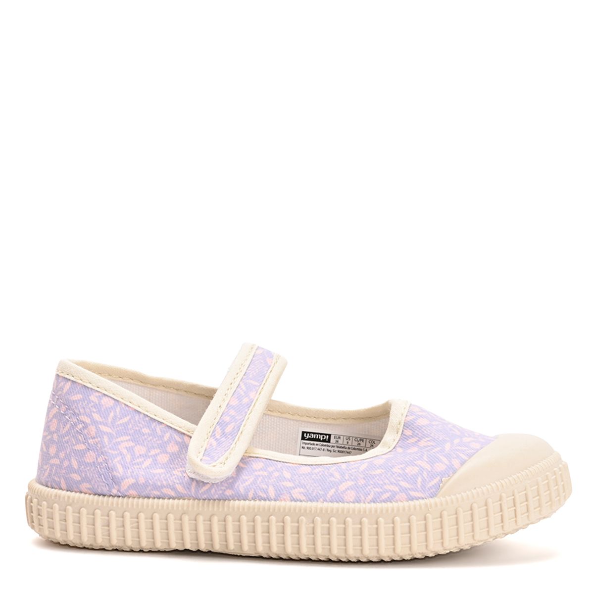 YAMP - Zapatos casuales Yamp Ba Canva I Niña con Velcro