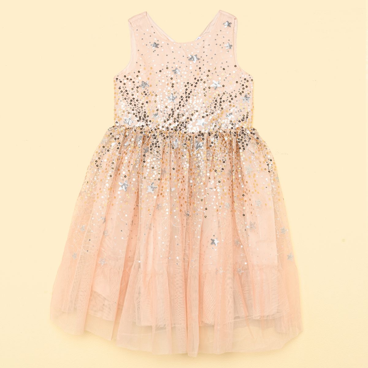 YAMP - Vestido para Niña Brillante Yamp