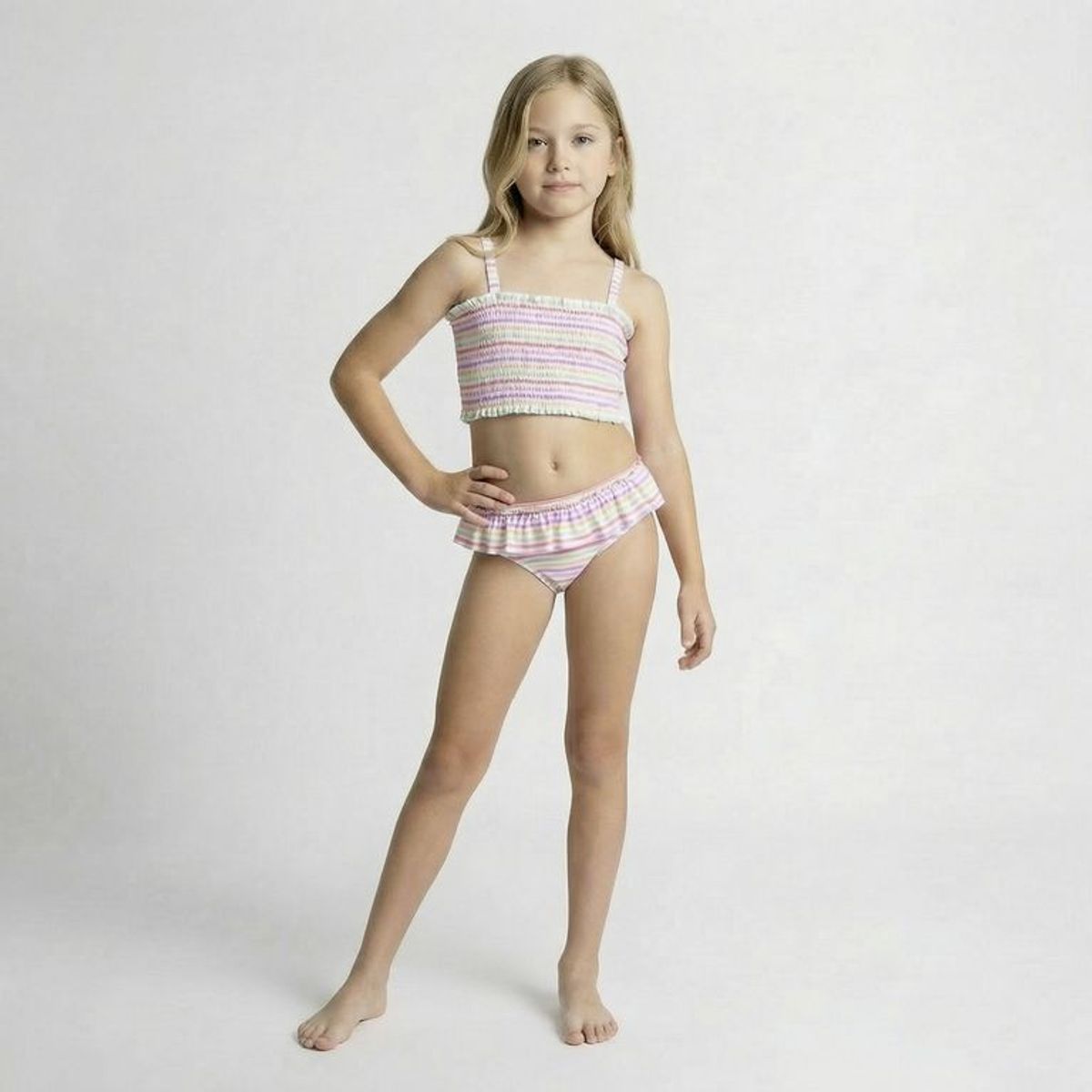 YAMP - Vestido de baño para Niña 2 piezas Yamp