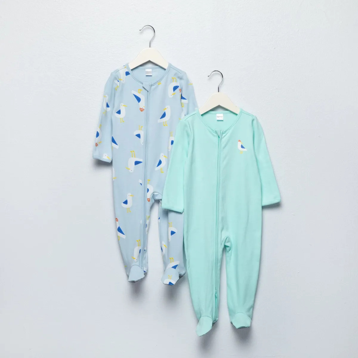 YAMP - Pijamas  Para Bebé niño Pack de 2 unidades con Estampado  Manga larga de Algodón Yamp