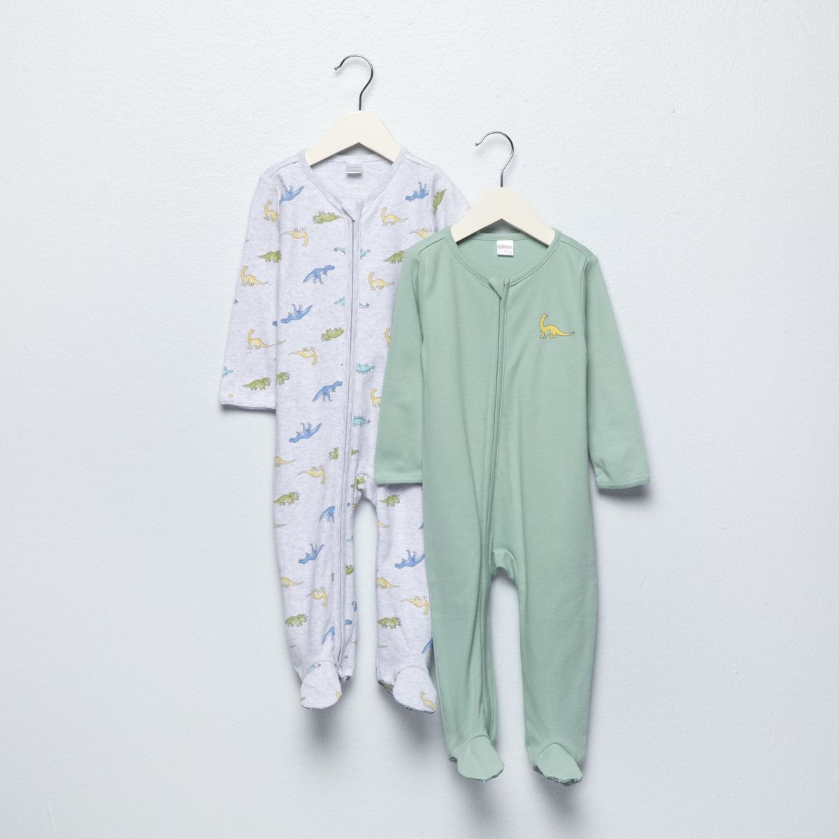 YAMP - Pijamas  Para Bebé niño Pack de 2 unidades con Estampado  Manga larga de Algodón Yamp