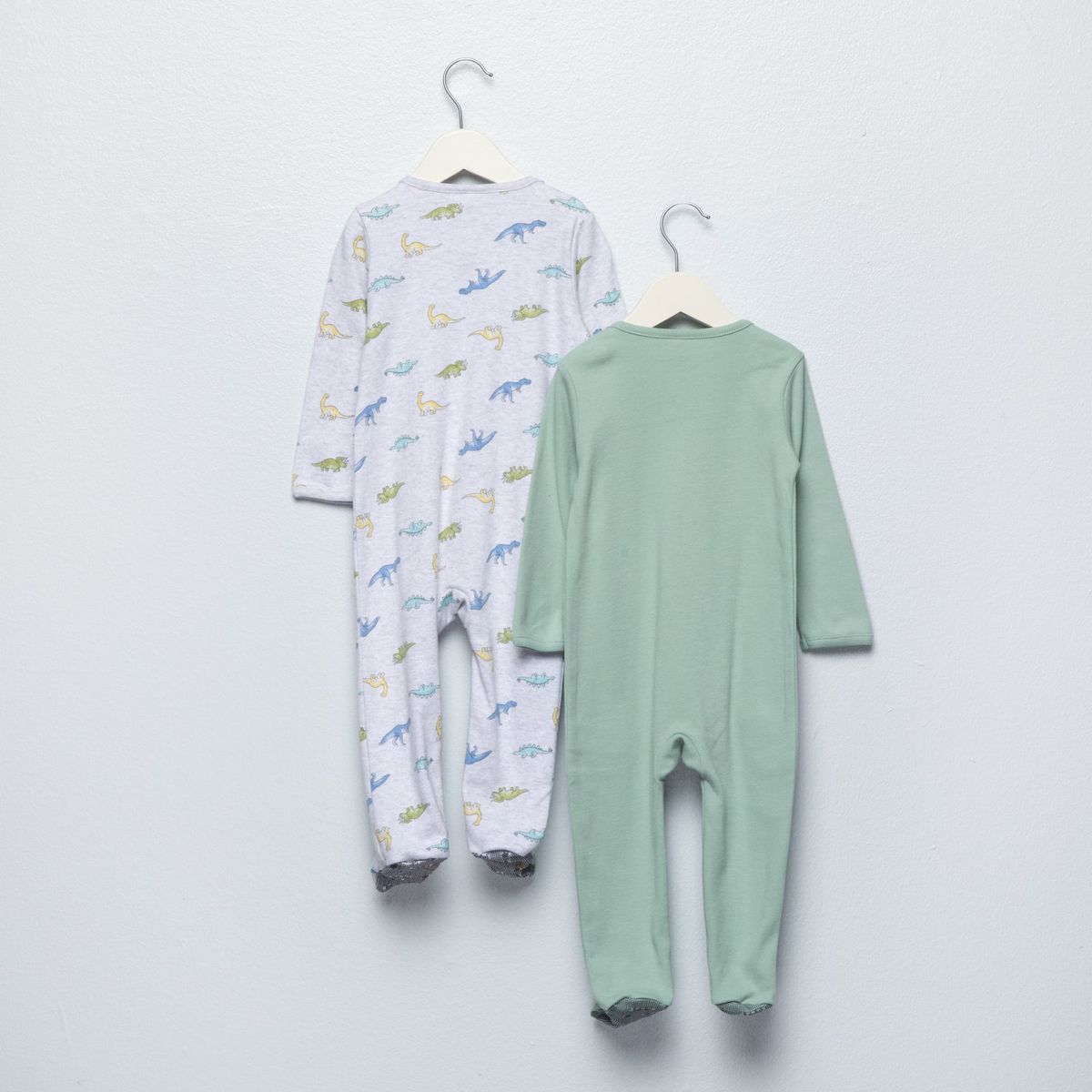 YAMP - Pijamas  Para Bebé niño Pack de 2 unidades con Estampado  Manga larga de Algodón Yamp