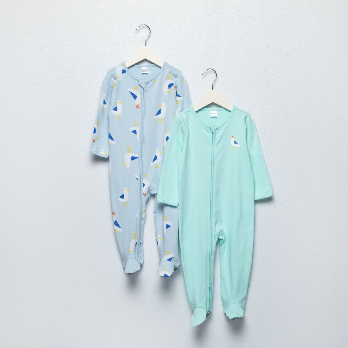 YAMP - Pijamas  Para Bebé niño Pack de 2 unidades con Estampado  Manga larga de Algodón Yamp