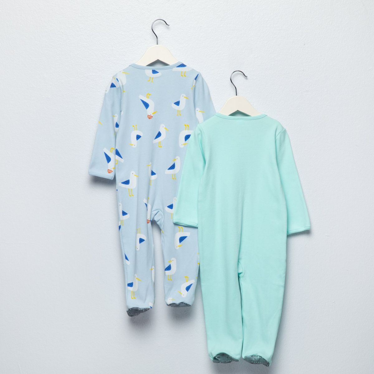 YAMP - Pijamas  Para Bebé niño Pack de 2 unidades con Estampado  Manga larga de Algodón Yamp