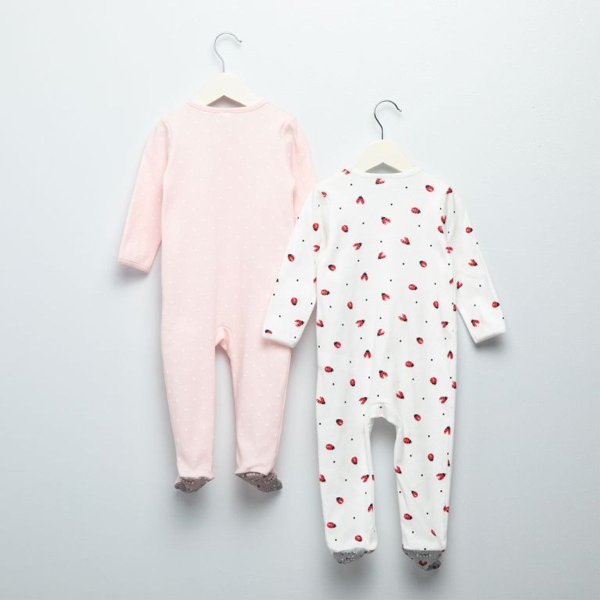YAMP - Pijama  Para Bebé niña Pack de 2 unidades con Estampado  Manga larga de Algodón Yamp