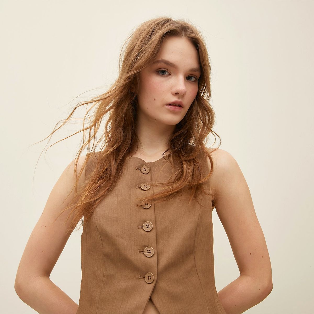 SYBILLA - Blusa Mujer Sin mangas Sybilla