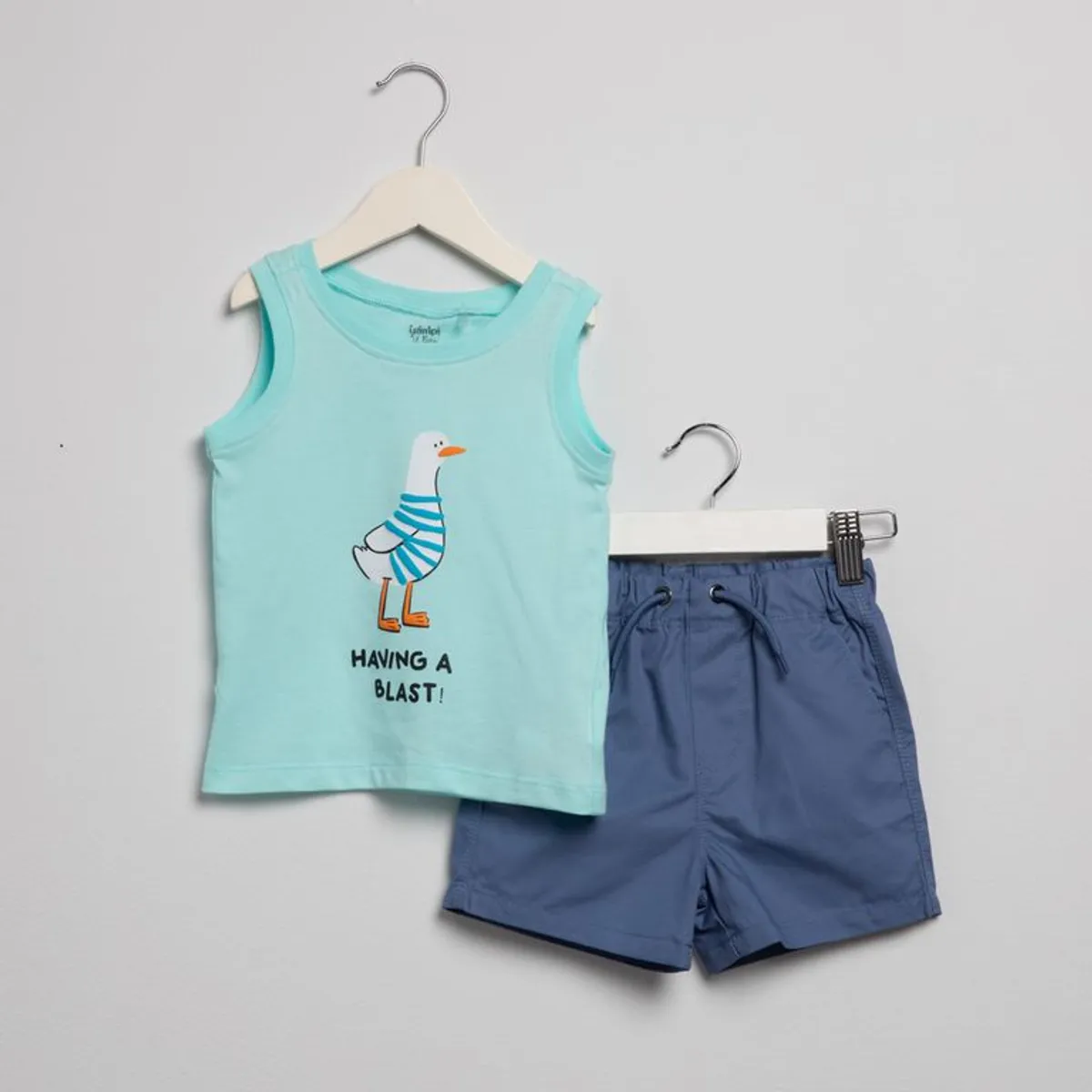 YAMP - Sets Esqueleto + Pantaloneta para Bebé niño en Algodón Yamp