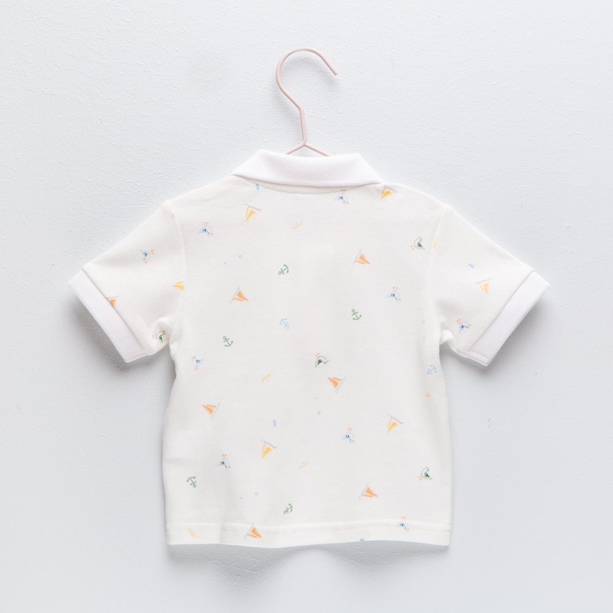 YAMP - Camiseta polo Para Bebé niño  con Estampado Manga corta de Algodón Yamp
