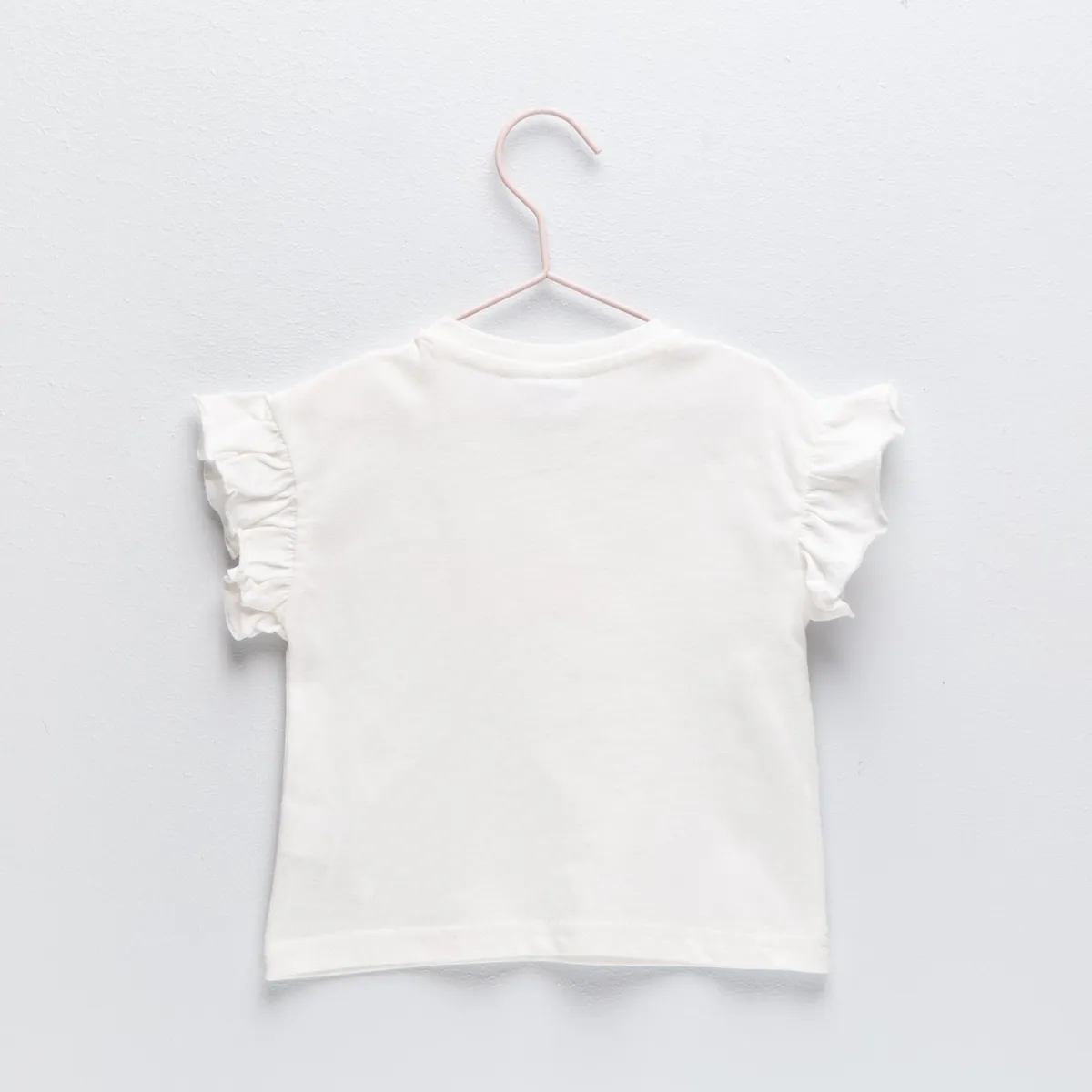 YAMP - Camiseta Para Bebé niña Manga corta de Algodón Yamp