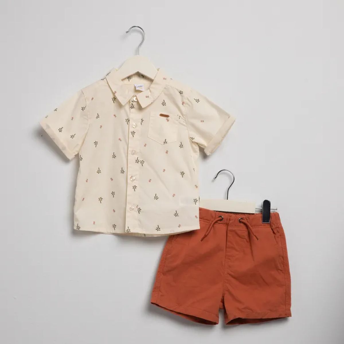 YAMP - Sets Camisa manga corta + Short para Bebé niño en Algodón Yamp