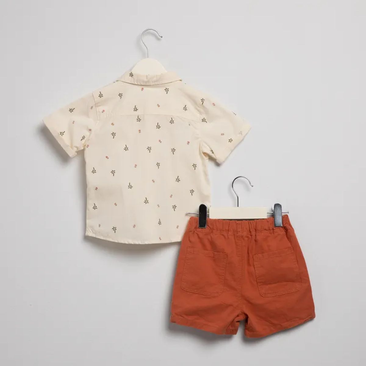 YAMP - Sets Camisa manga corta + Short para Bebé niño en Algodón Yamp