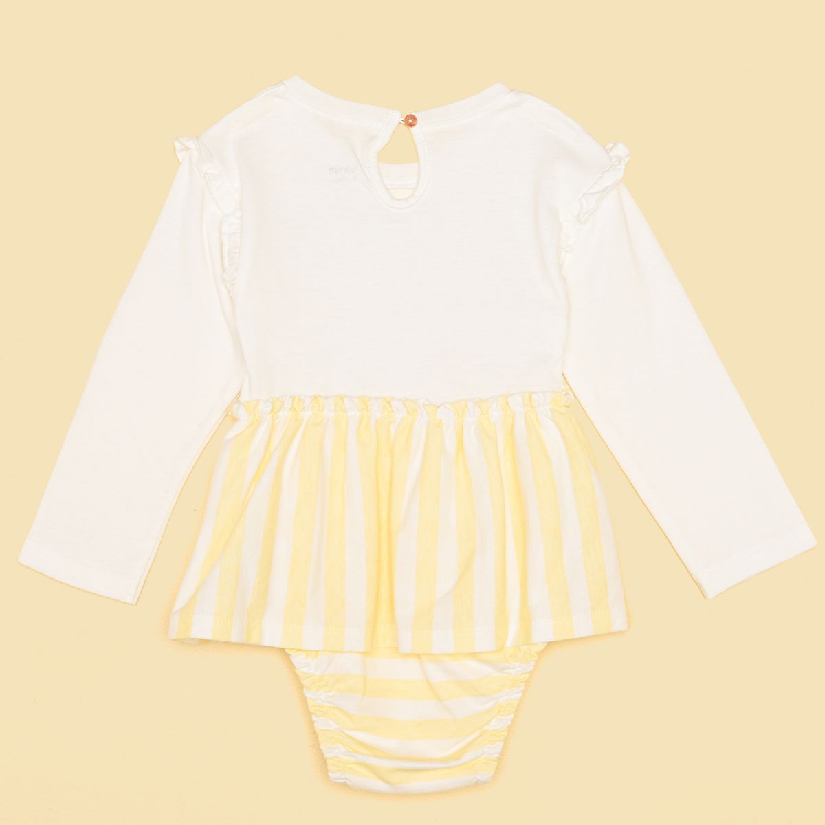 YAMP - Body para Bebé niña Boleros Manga larga de Algodón Yamp