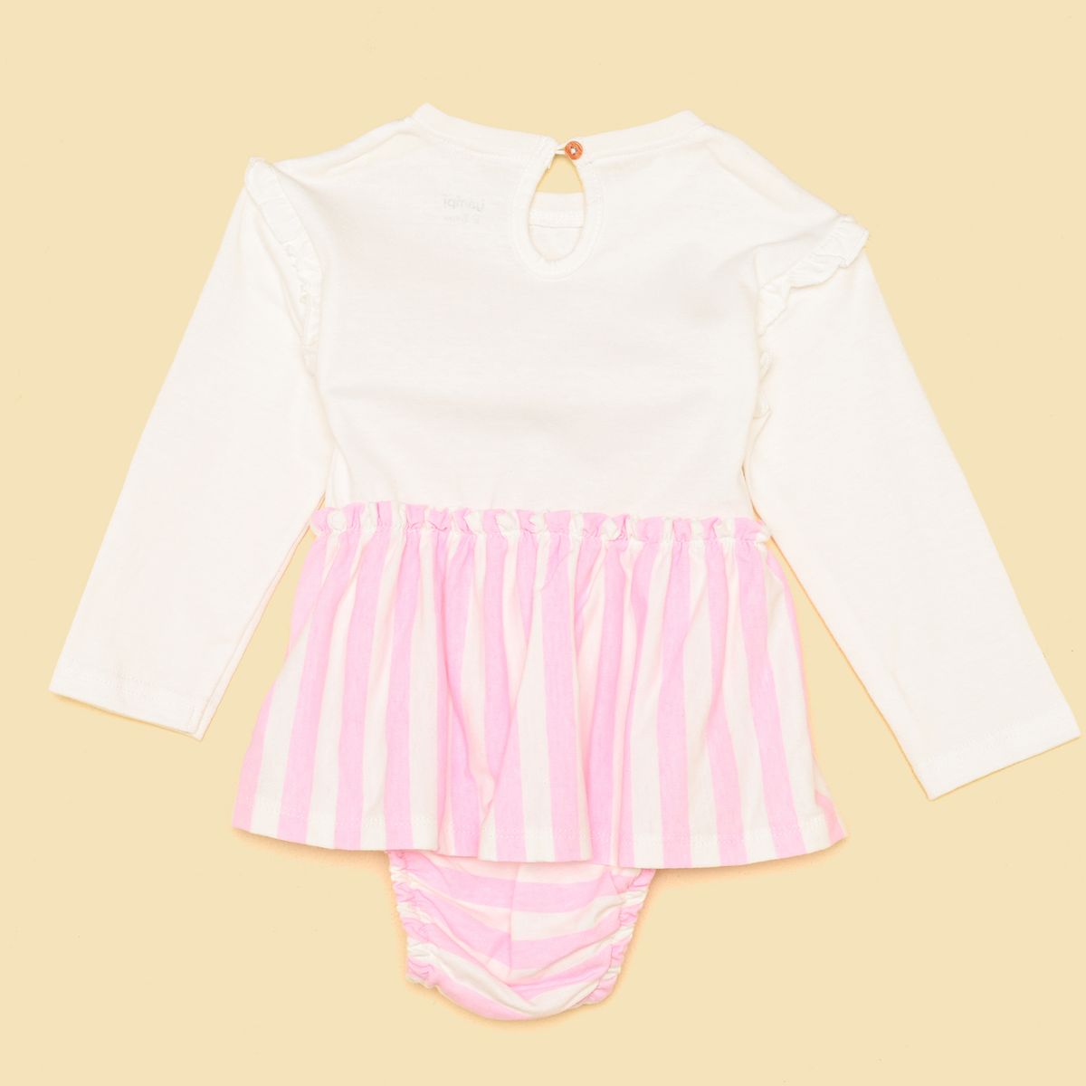 YAMP - Body para Bebé niña Boleros Manga larga de Algodón Yamp