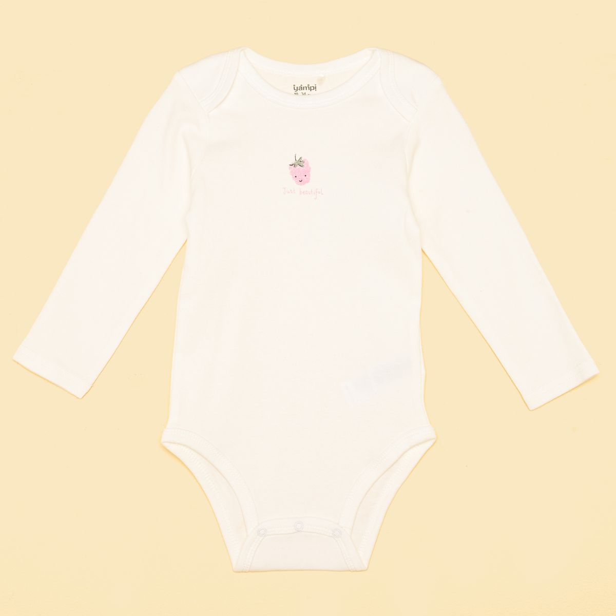 YAMP - Bodies Para Bebé niña Pack de 7 unidades Manga larga de Algodón Yamp