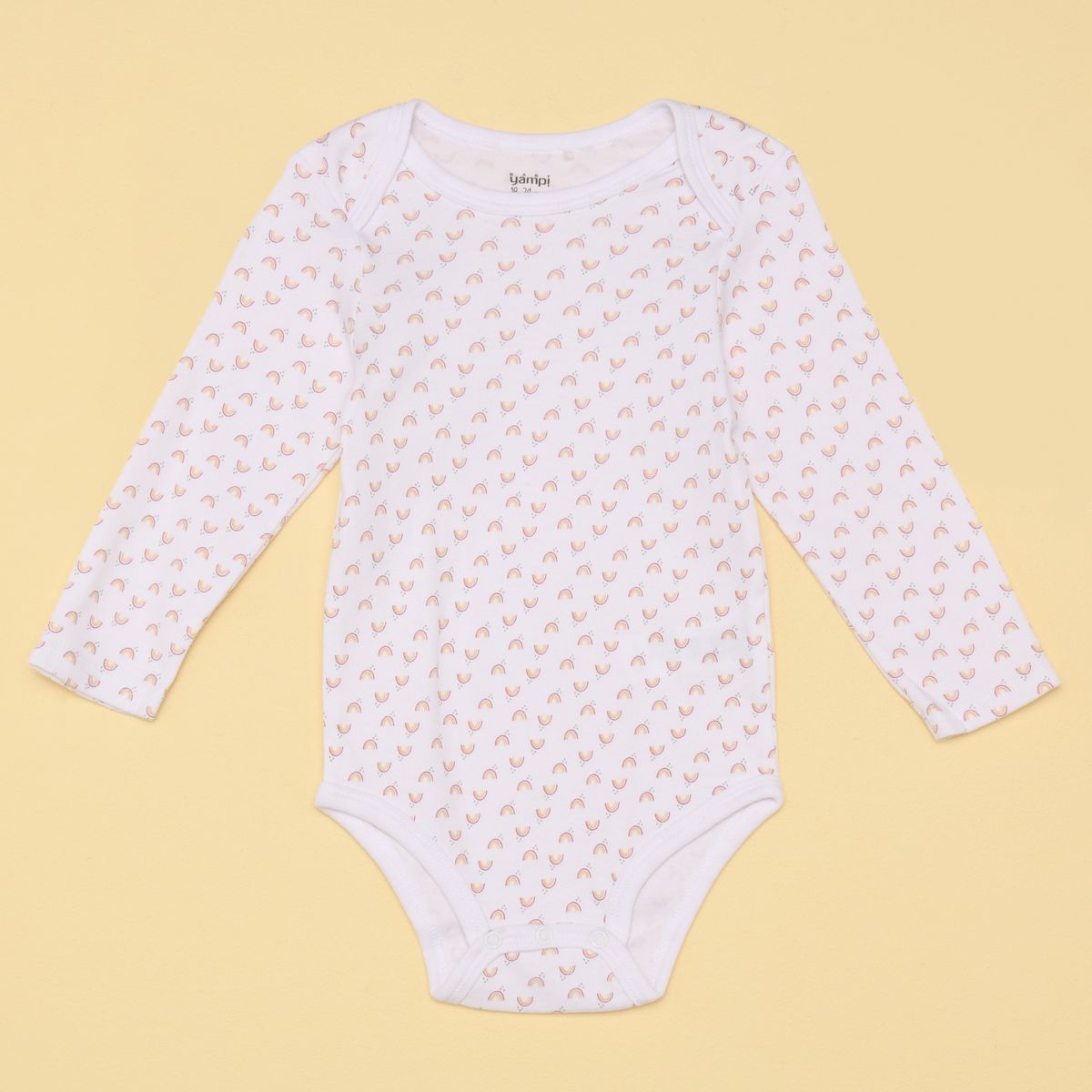 YAMP - Bodies  Para Bebé niña Pack de 5 unidades Manga larga de Algodón Yamp