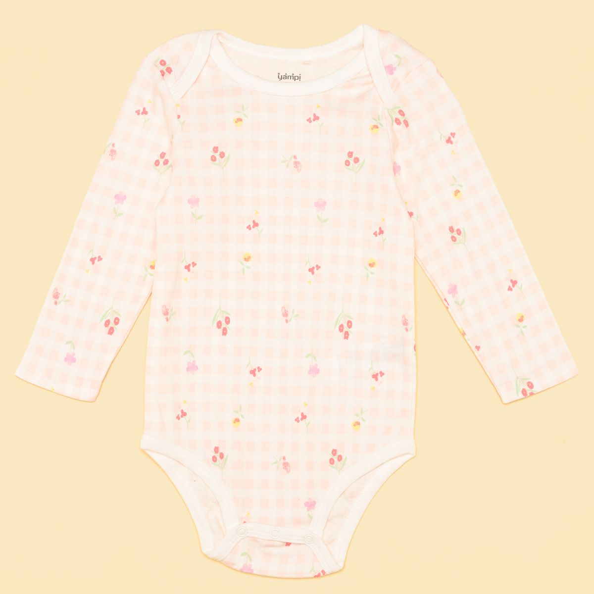 YAMP - Bodies  Para Bebé niña Pack de 5 unidades Manga larga de Algodón Yamp