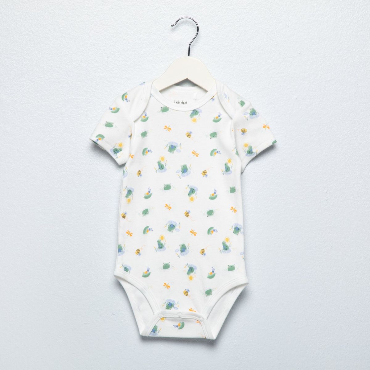 YAMP - Bodies Para Bebé niño Pack de 7 unidades Manga corta de Algodón Yamp