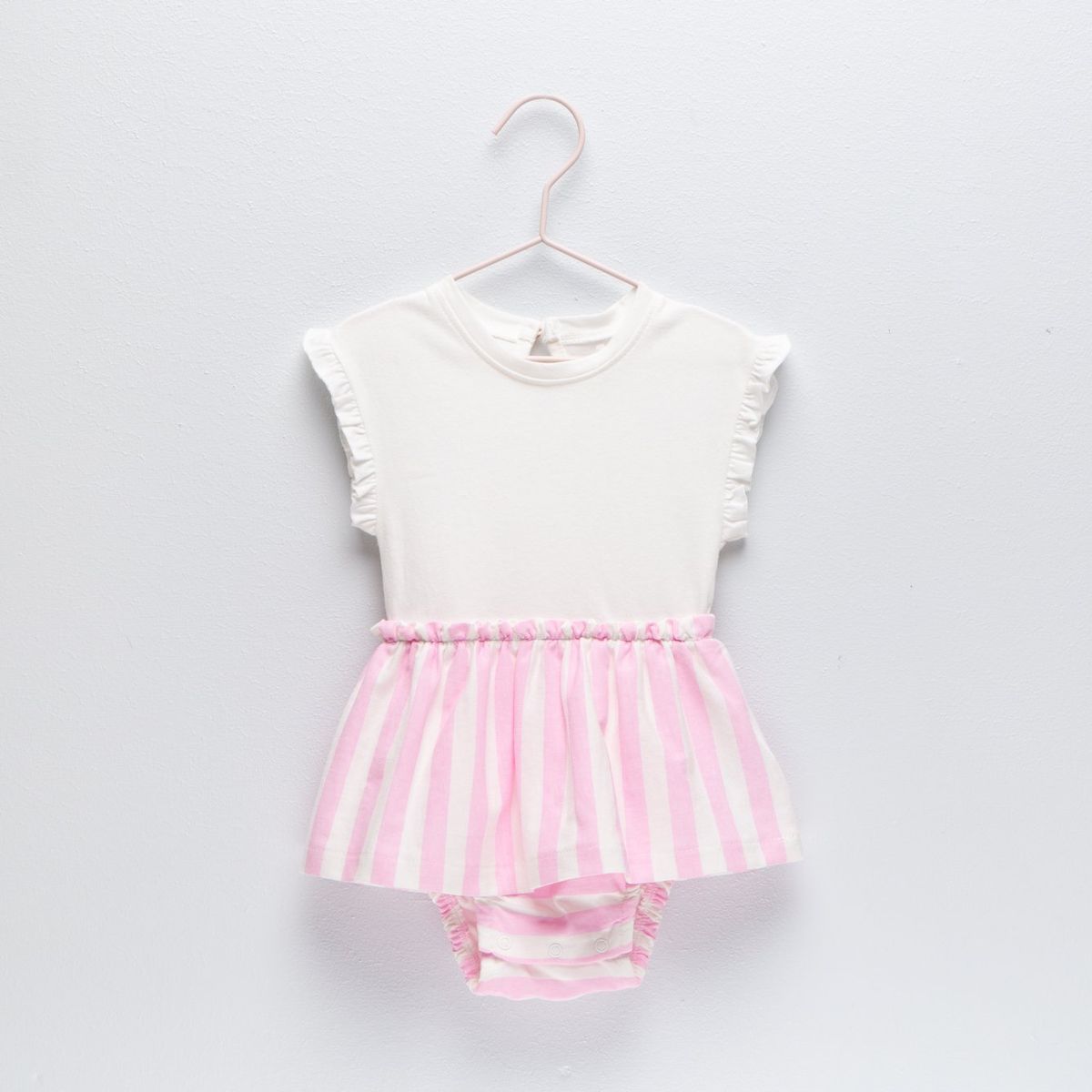 YAMP - Body para Bebé niña Boleros Manga corta de Algodón Yamp