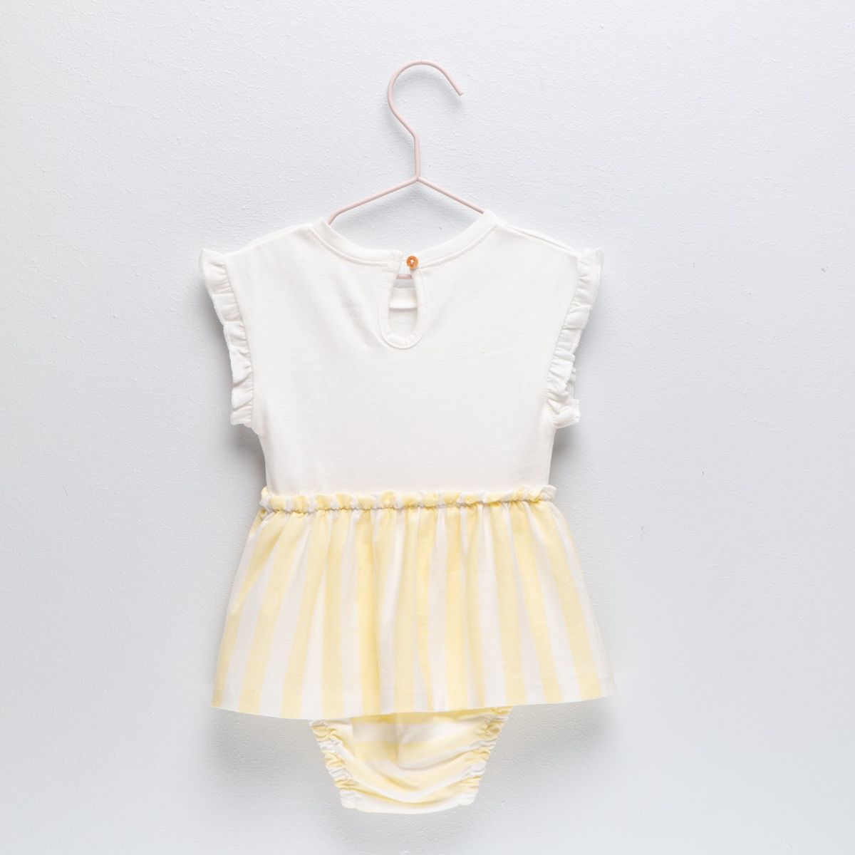 YAMP - Body para Bebé niña Boleros Manga corta de Algodón Yamp