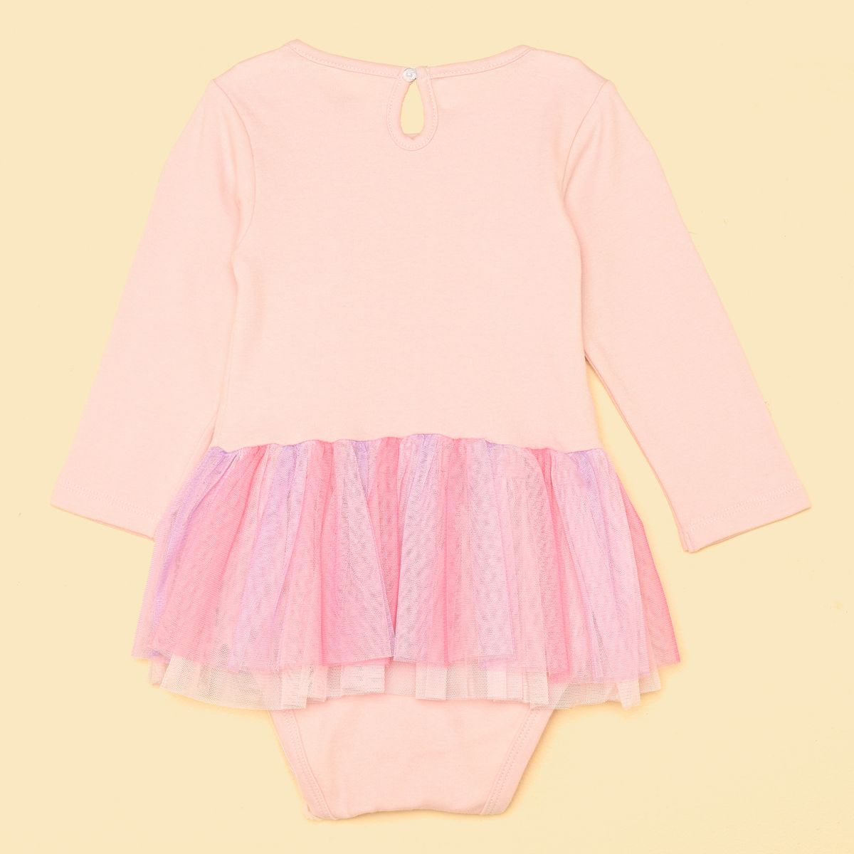 YAMP - Body para Bebé niña con Estampado Manga larga de Algodón Yamp