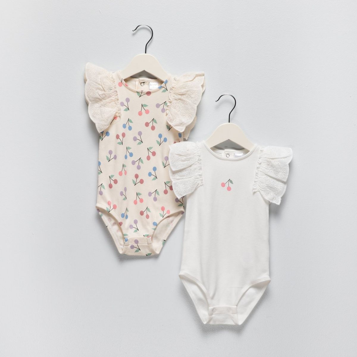 YAMP - Body para Bebé niña Pack de 2 unidades de Algodón Yamp