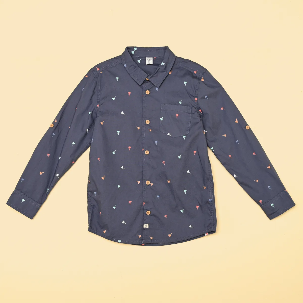 YAMP - Camisas Para Niño Manga larga de Algodón Yamp