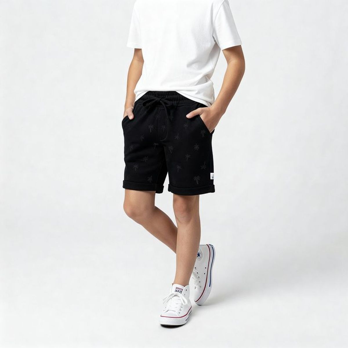 YAMP - Pantaloneta para Niño de Algodón Yamp