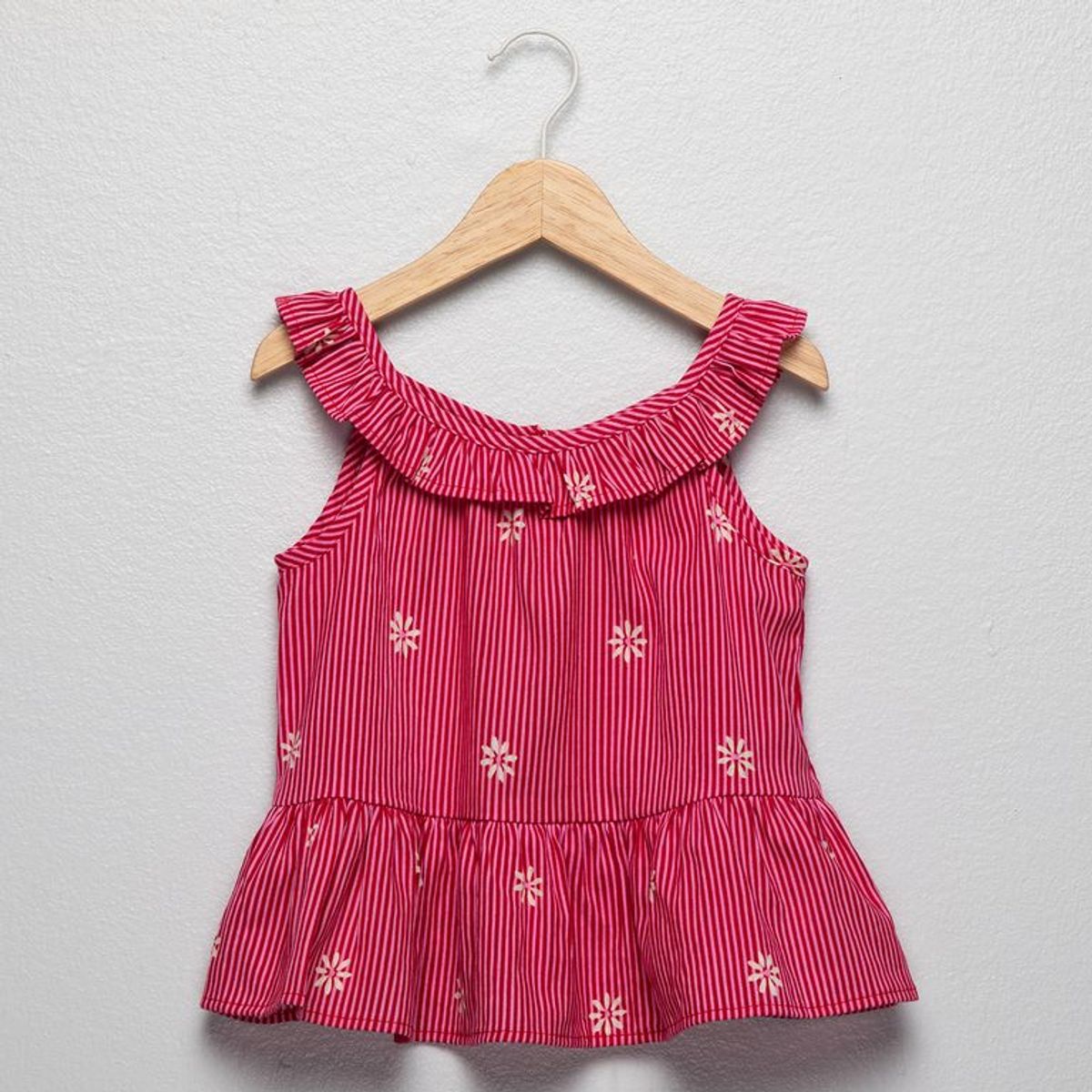 YAMP - Blusa para Niña Con cuello de Algodón Yamp