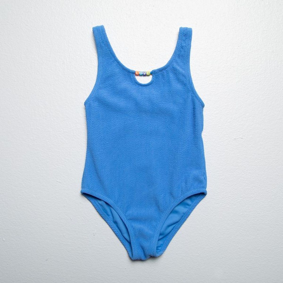 YAMP - Vestido de baño para Niña Acanalada Yamp