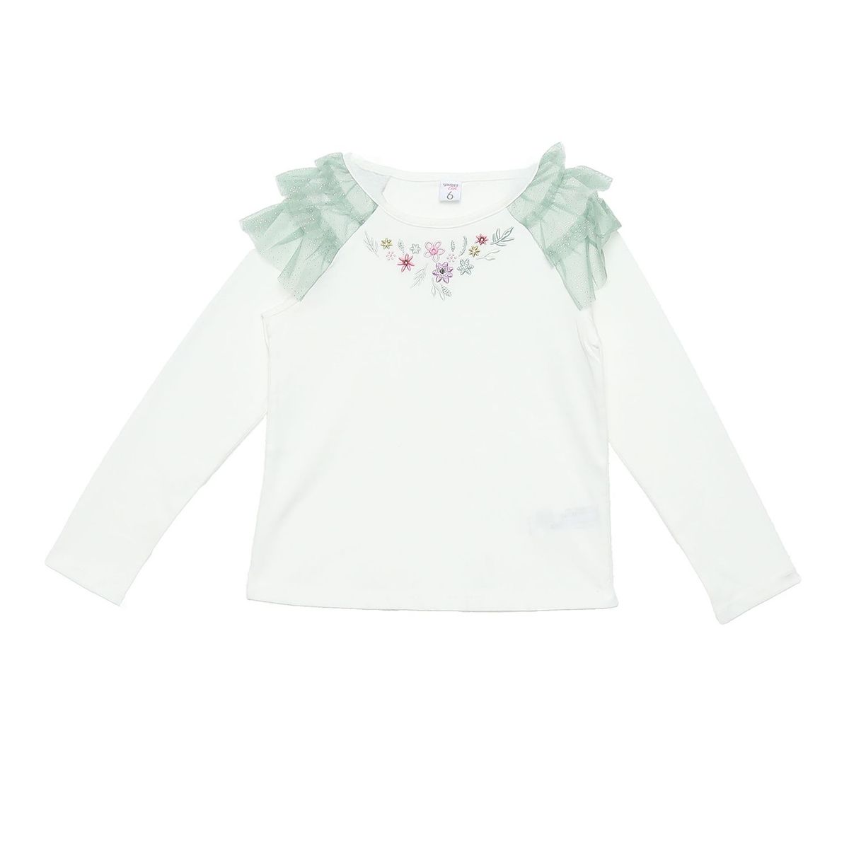 YAMP - Vestido para Niña con Estampado de Algodón Yamp