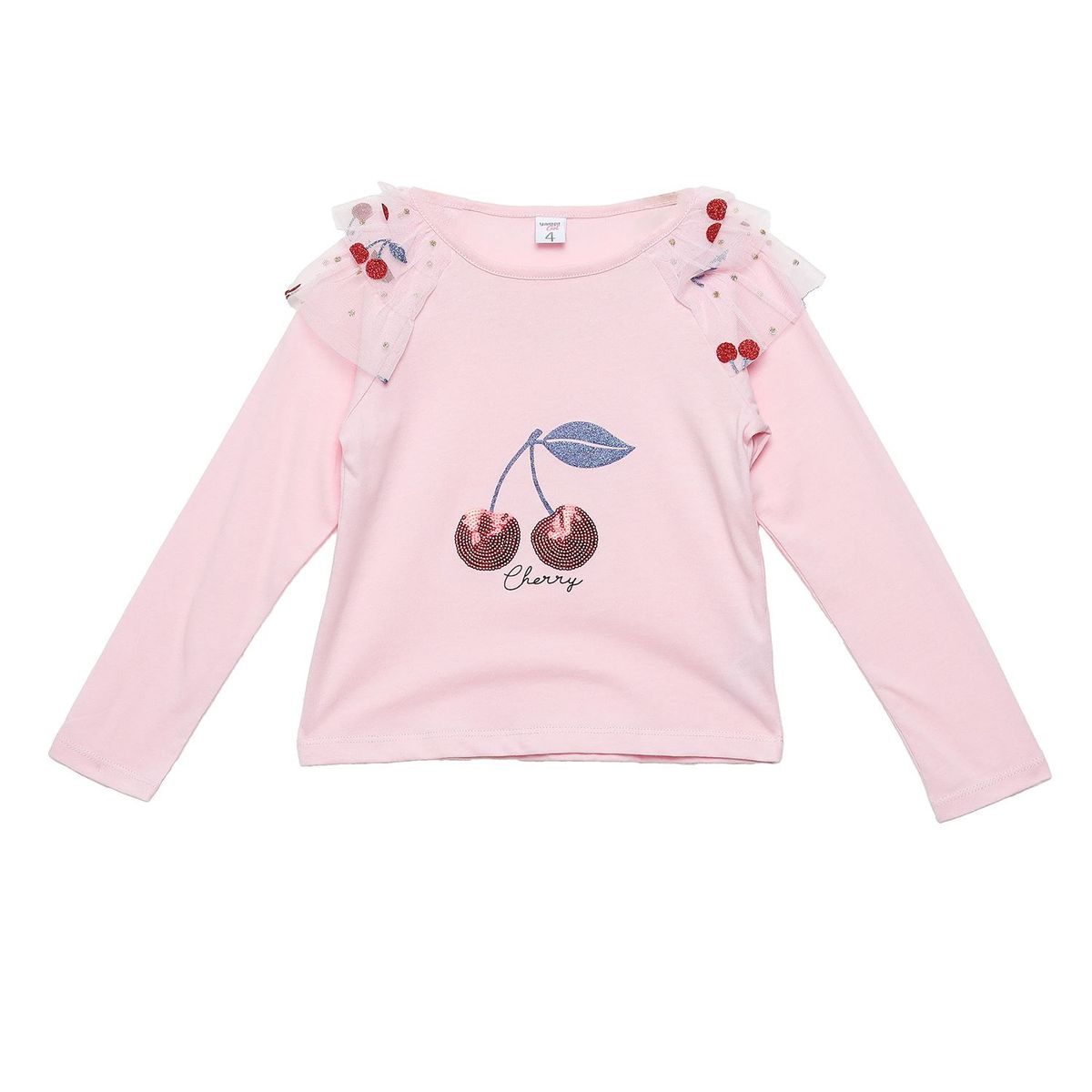 YAMP - Vestido para Niña con Estampado de Algodón Yamp