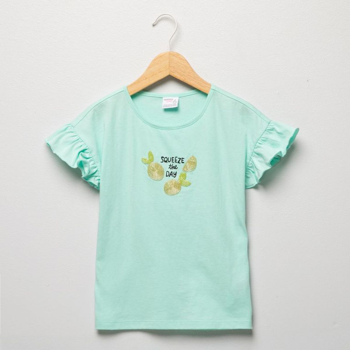 YAMP - Camiseta para Niña con Estampado de Algodón Yamp
