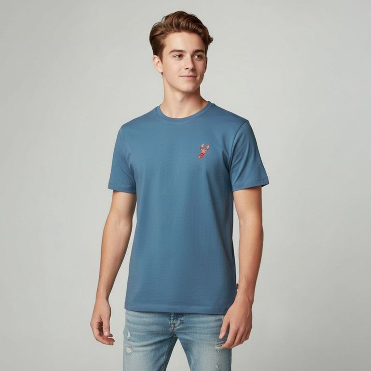 FEDERATION - Camiseta para Niño con Logo Manga corta de Algodón Federation